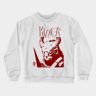 Killer Koala - Barbarians of the Storm - Character - Crimson Logo T-Shirt Crewneck Sweatshirt